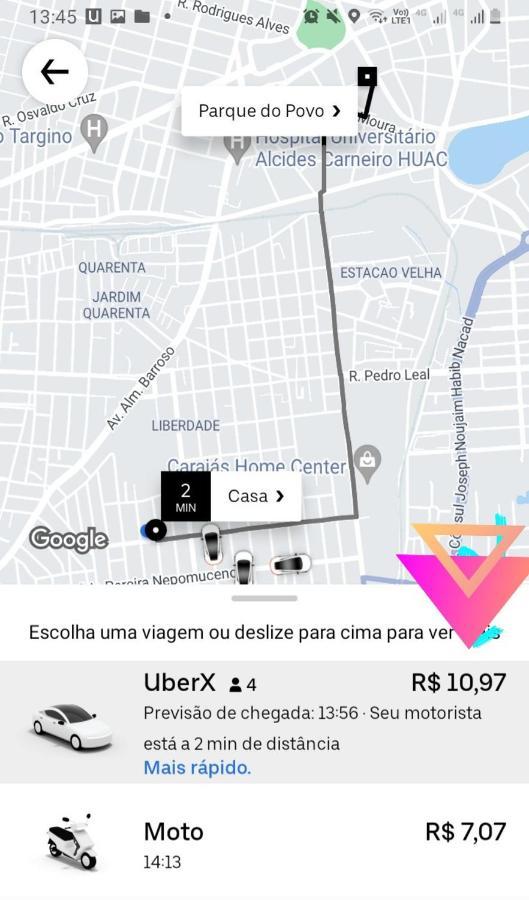 Apt 2 Km De Distancia Do Parque Do Povo Para O Maior Sao Joao Do Mundo Καμπίνα Γκράντε Εξωτερικό φωτογραφία